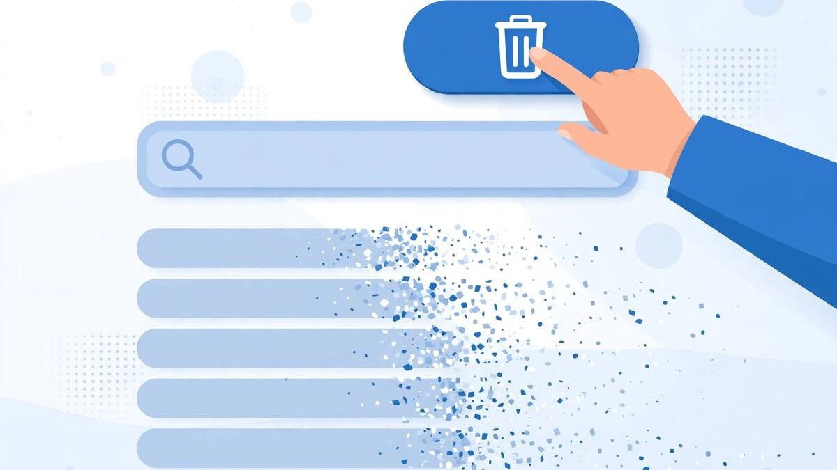 How to Delete Your Google Search History